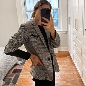 Ralph Lauren Houndstooth Blazer